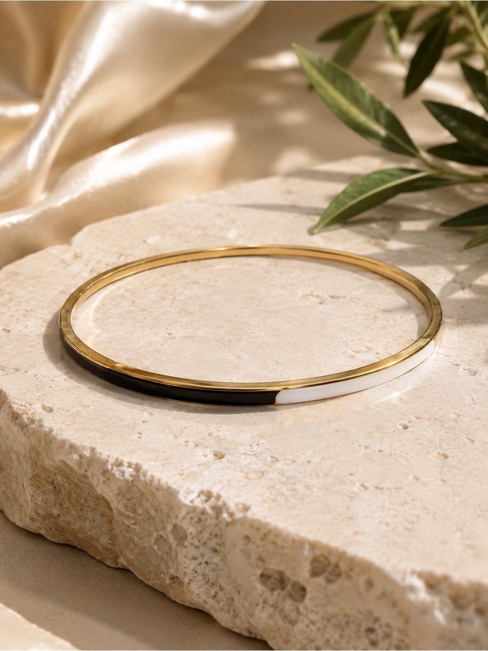 Noonday Collection Color block Bangle Bracelet